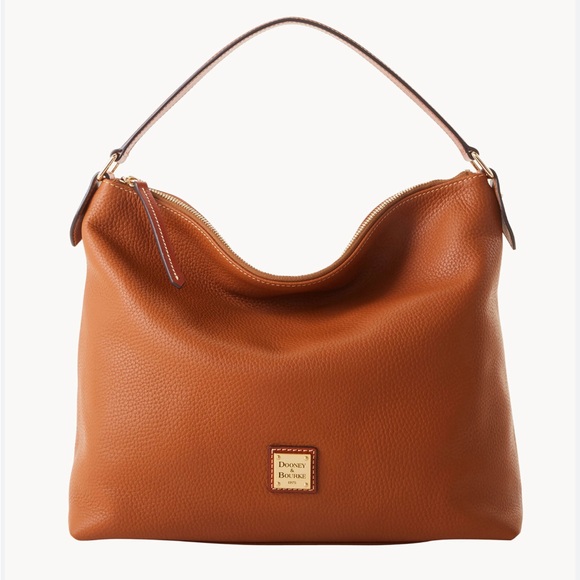 Dooney & Bourke Handbags - Dooney & Bourke Pebble Grain East West Sac Hobo Bag